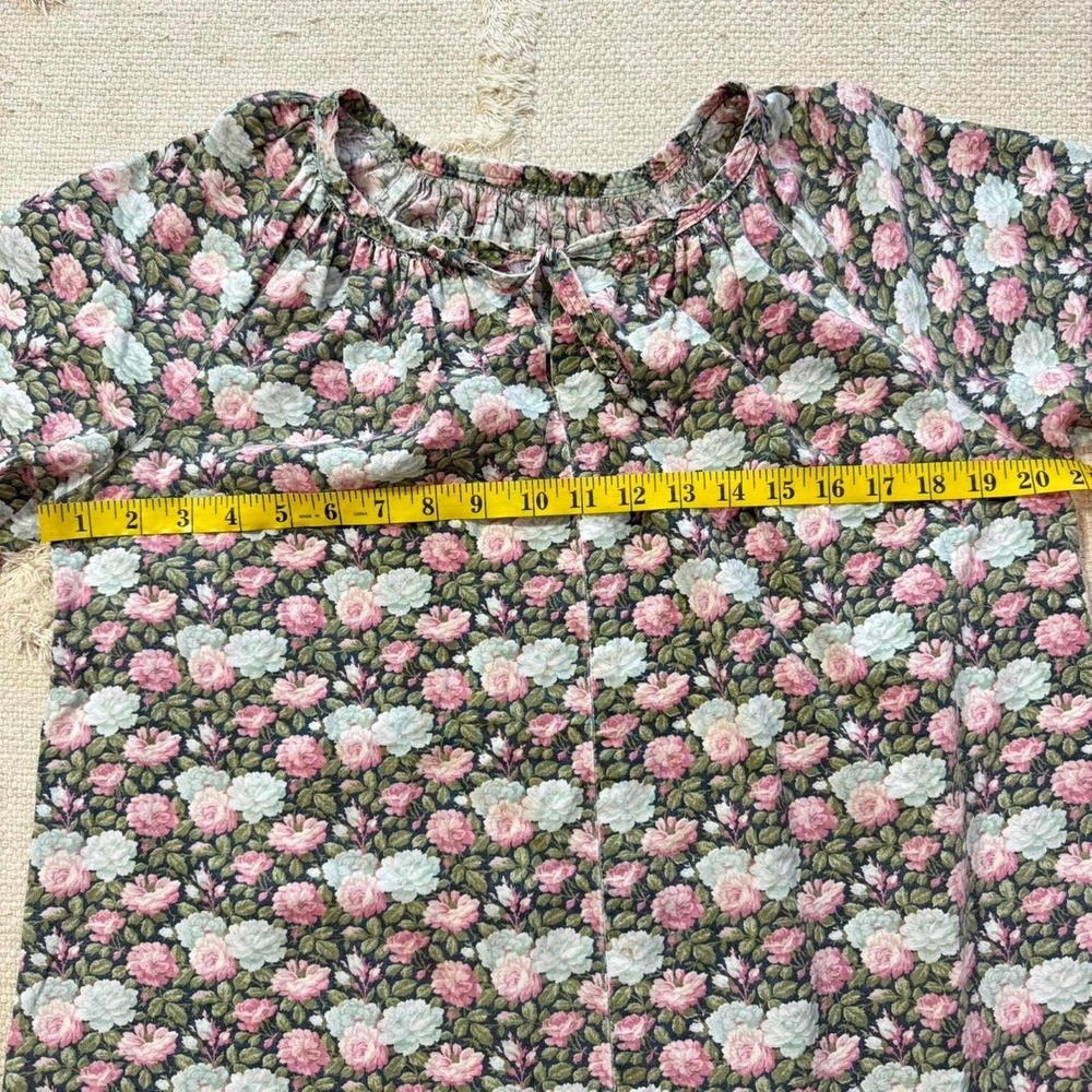 Vintage Floral Babydoll Nightgown Dress (M) - Picture 5 of 8